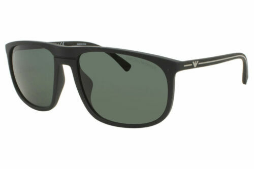 Emporio Armani Sunglasses Opal Green Gradient EA 2058 Retro Oversized 70s Emporio Armani Sunglasses 2058 30108E Matt Gunmetal Opal  main image 4