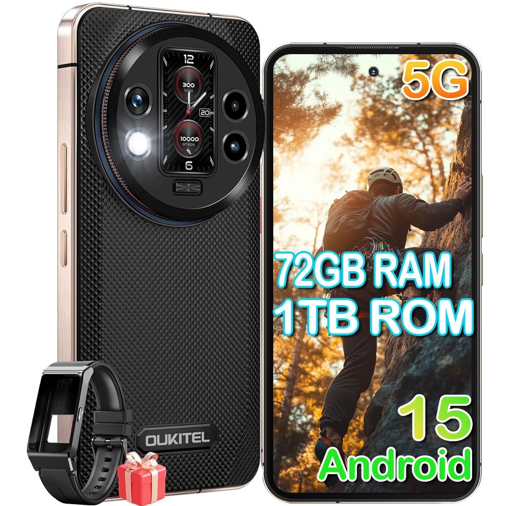 OUKITEL WP200Pro 72GB+1TB 未使用品 Amazon | 【5G対応】OUKITEL WP200 Pro SIMフリー スマホ 本体