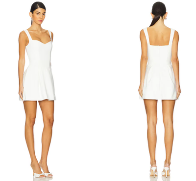 runaway the label bethani mini dress BETHANI MINI DRESS - White