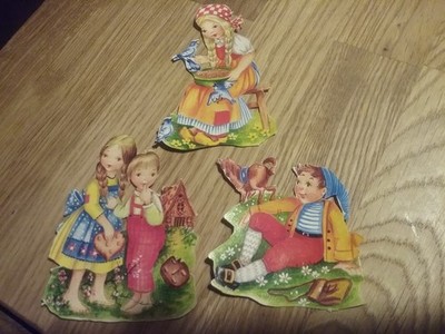 alte Oblaten Glanzbilder Konvolut schön Märchen