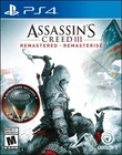 Assassin's Creed III Remastered Playstation 4 Game