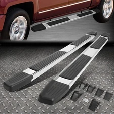 FOR 09-24 DODGE RAM 1500 2500 3500 CREW CAB 6" FLAT SIDE STEP BAR RUNNING BOARDS