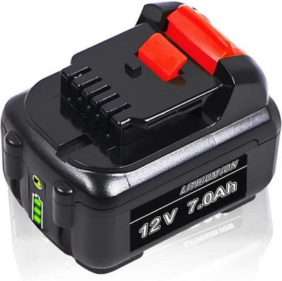 NEW 12V 7Ah For DeWalt DCB120 12V Max Lithium-Ion Compact Battery DCB122 DCB124