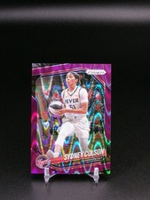 2025 Panini Prizm WNBA Sydney Colson Purple Seismic Prizms #/175