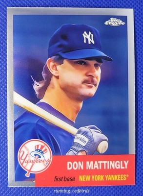 2022 Topps Chrome Platinum Anniversary Don Mattingly #6 Yankees - 10+ Ship FREE!
