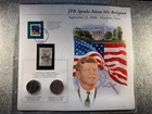2008 JFK Half Dollars P & D Coin & US Stamp Set - Postal Commemorative SPC1322