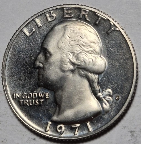 1971S Gem Proof Washington Quarter