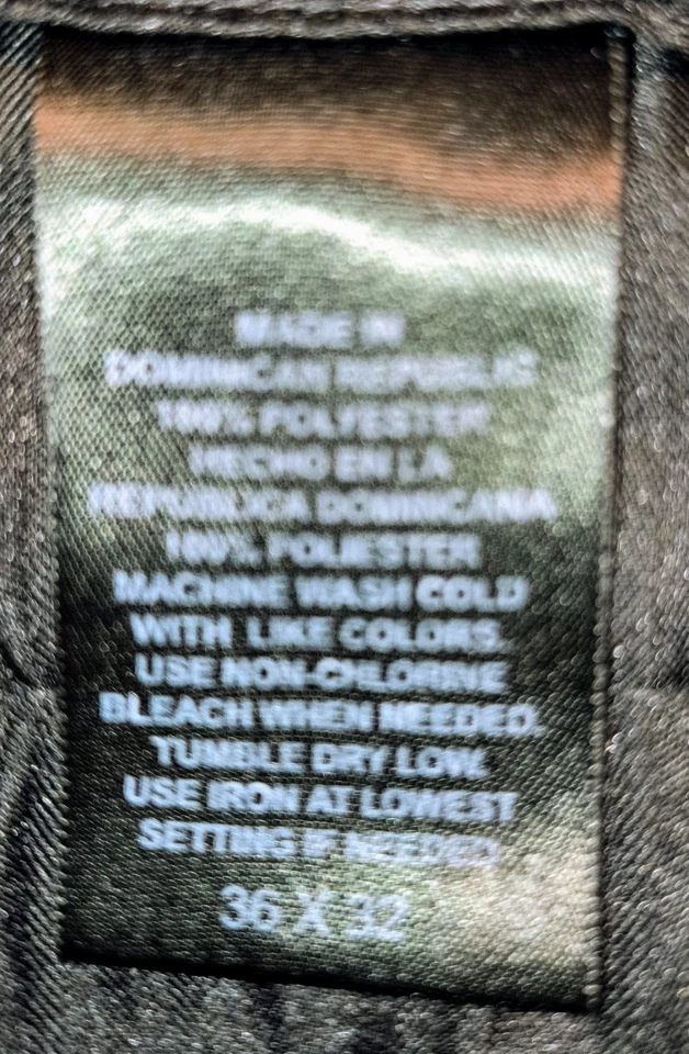 Pantalones de vestir gris oscuro para hombre Arrow USA 1851. Talla 36x32. Foto 4 de 4