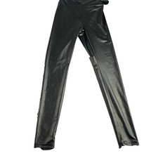 Offline by Aerie Real Luxe Faux Leather Legging Women's Medium Black MOTO NWT