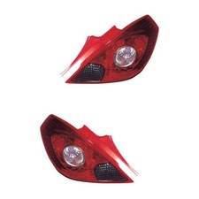 Rückleuchten Heckleuchten Set links & rechts rot für Opel Corsa D S07