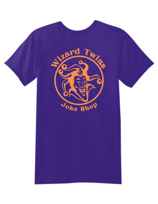 Wizard Twins Joke Shop Staff T-Shirt Kids Harry Potter from House of Wizardry