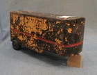 vintage Tonka pressed steel moving semi truck trailer  parts restore