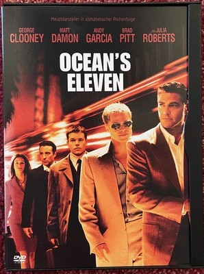 DVD, Ocean's Eleven, George Clooney, Matt Damon, Brad Pitt, Andy Garcia