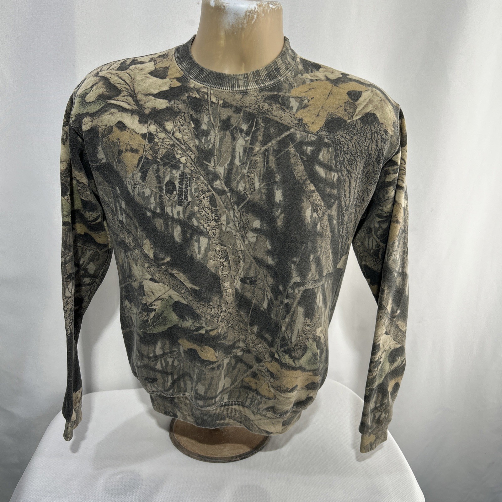 Vintage  Jerzees Outdoors Mossy Oak Sweatshirt Youth XL- 18 Break Up Camo