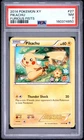 2014 POKEMON XY FURIOUS FISTS #27 PIKACHU PSA 7