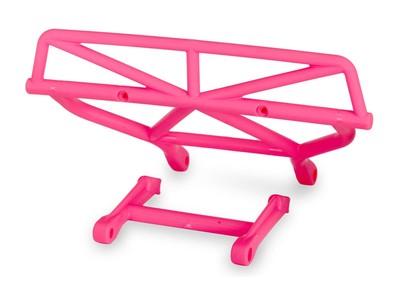 Traxxas 1/10 Slash Modified 2WD BL-2s * Rear Bumper & Mount, Pink * 5836P