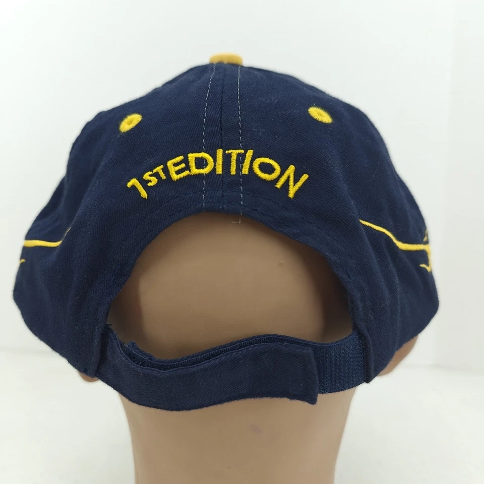 NASCAR Schwans Racing Team Baseball Cap Hat Ken Schrader #49 1st Edition NEW - Image 4 of 4