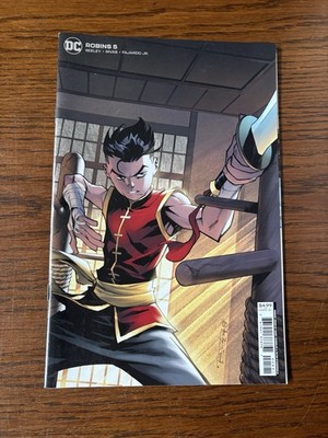 Robins #5 Khary Randolph cover B Workout variant 2022 NM Tim Seeley Damian Wayne