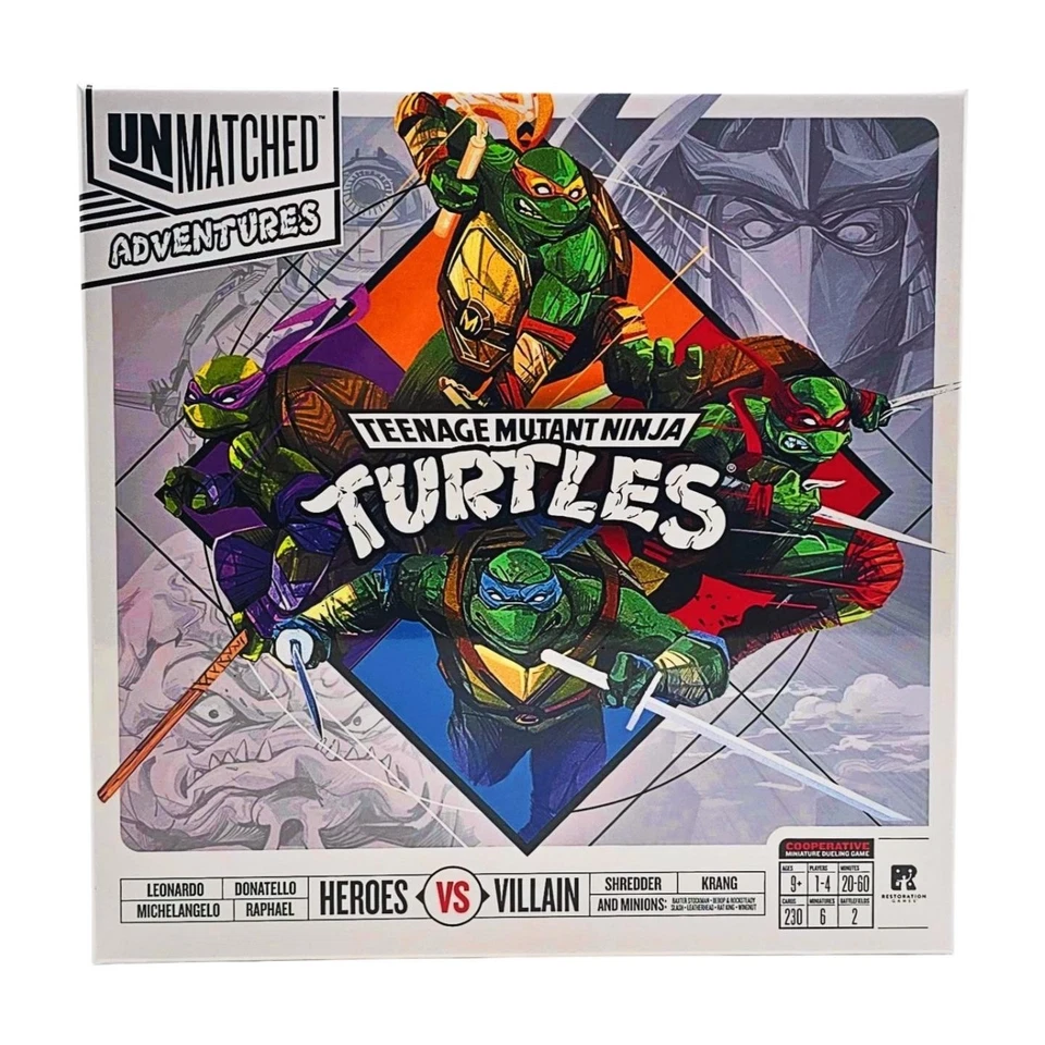 Aventuras inigualables: ¡TMNT todo incluido! Paquete por Restoration Games - SELLADO Foto 2 de 4