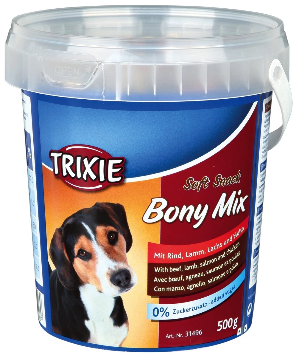Trixie Soft Snack Bony Mix Training Treats Chicken Puppy and Adult