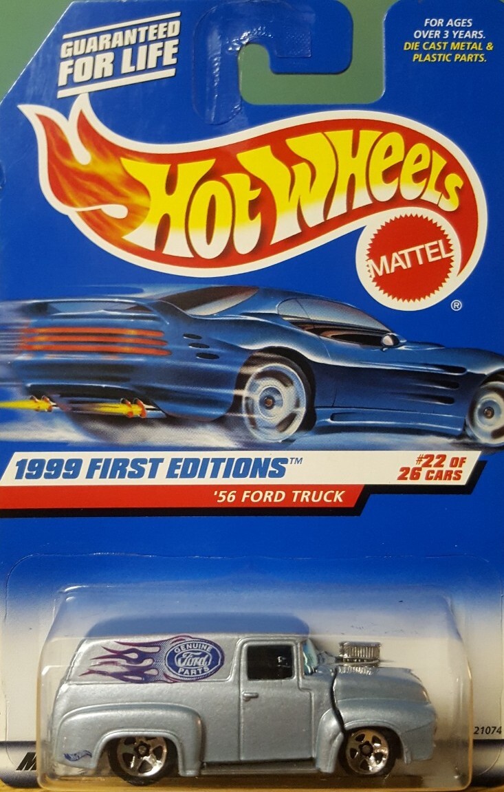 Hot Wheels '56 Ford Panel Truck 1999 First Editions 1:64 Scale