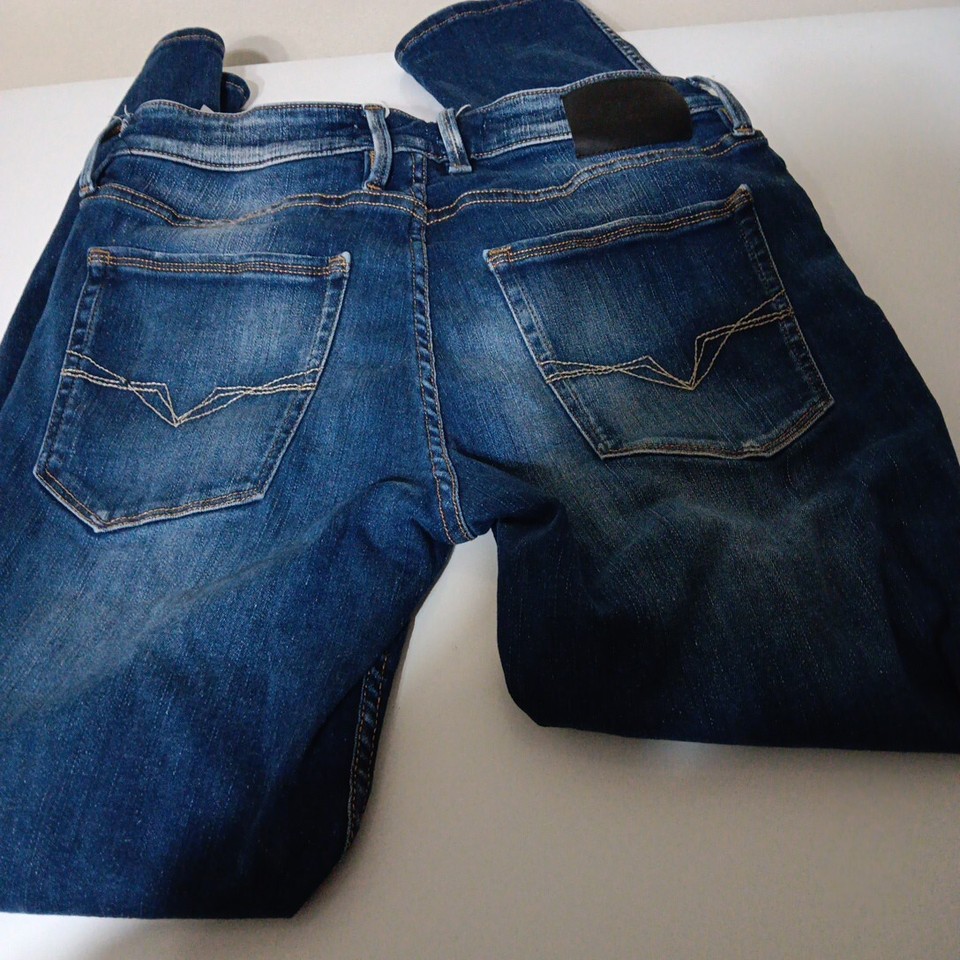 mens guess jeans 32X32 Blue Smart Guess Slim Tapered eBay