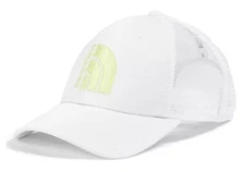 THE NORTH FACE Mudder Trucker Hat Cap TNF White/Lime NF0A5FXA1IL One Size NEW