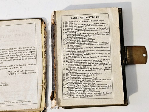 Book of Common Prayer Protestant Episcopal 1849 New York, Eyre & Spottiswoode - Picture 11 of 18