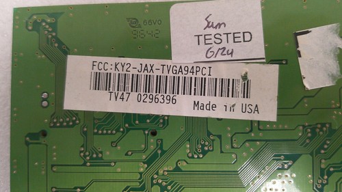 Trident 82471/R1 (FCC ID: KY2-JAX-TVGA94PCI) PCI VGA Video Card - Picture 7 of 7