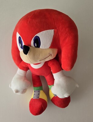 Sega Knuckles Plush 11'' Sonic The Hedgehog Plush Toy Factory Stuffed Doll