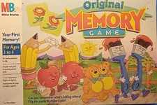 1990 Original Memory Game Replacement Cards You Pick  Vintage Milton Bradley
