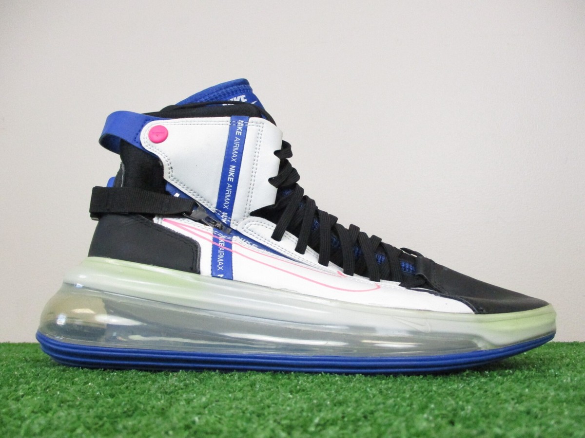 nike air max 720 saturn black blue pink