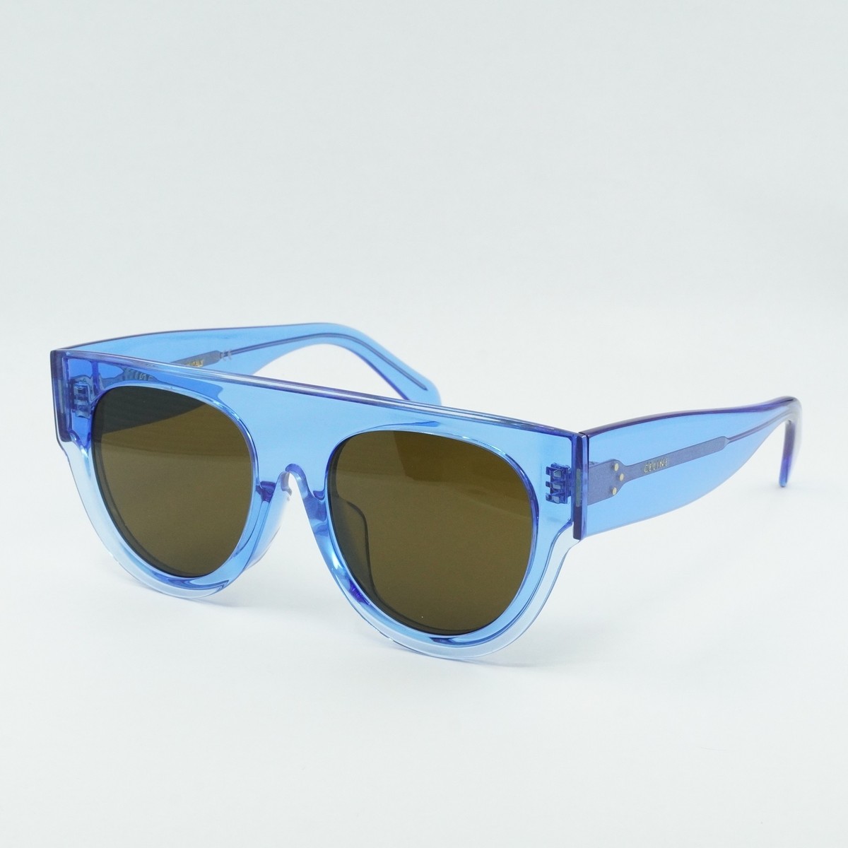 NEW CELINE WOMEN BLUE SUNGLASSES CELINE CL40012F 84E SUNGLASSES CL40012 0CL000384__4600B1_000A.png main image 4