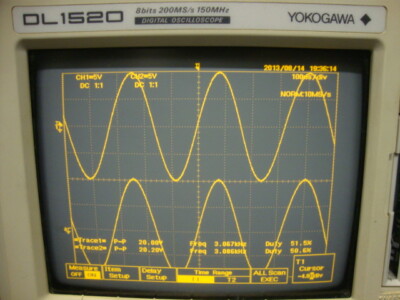 ようこ Yokogawa DL1520 150MHz 2-Ch, 200MS/s Digital Oscilloscope with