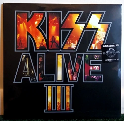 KISS - Alive III Vinyl 2xLP, 180 gram, 2014 - New / Sealed - Mercury, UMe