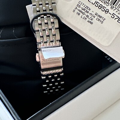 Citizen Quartz Black Dial Ladies Watch EJ5850-57E | eBay