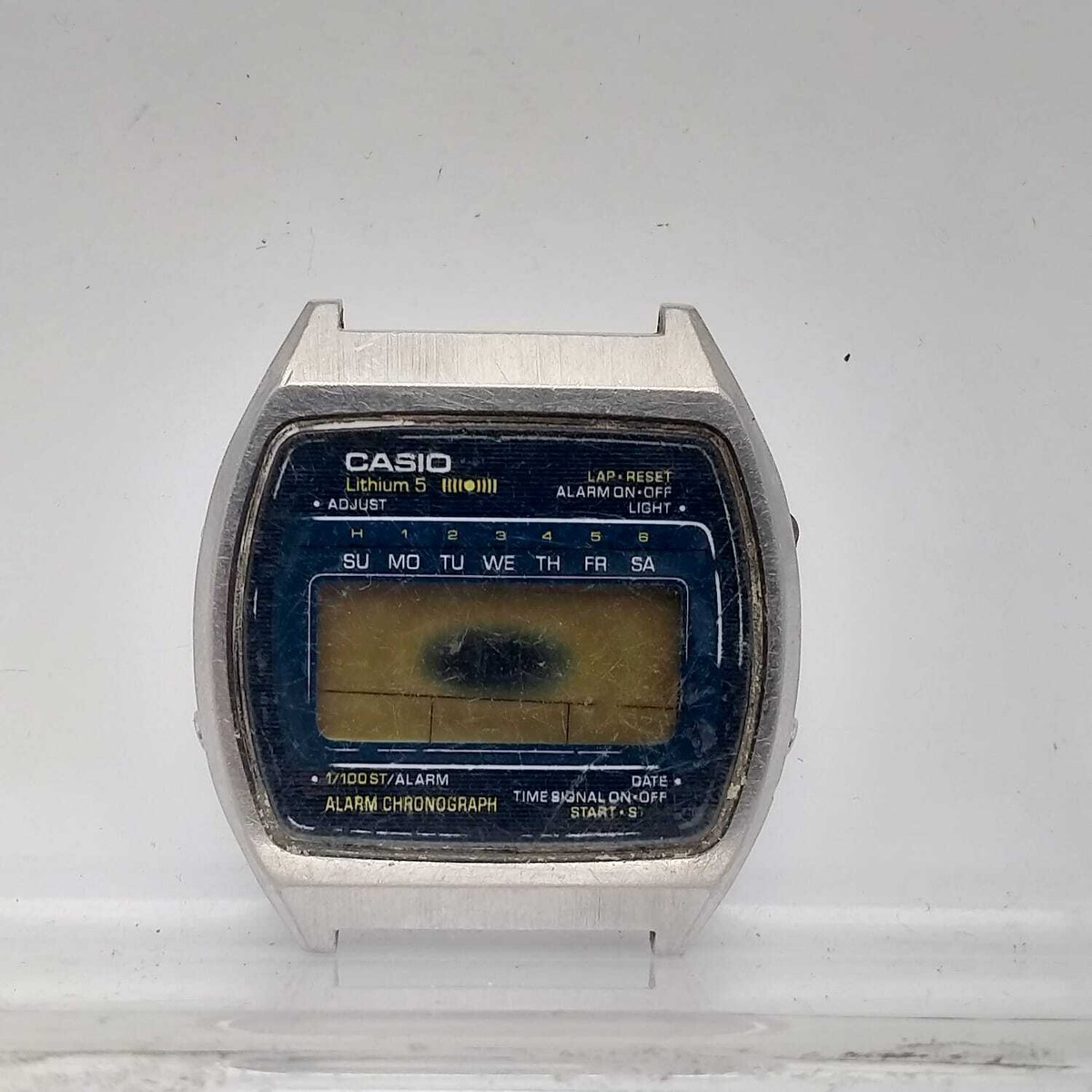 Casio A653 Module 80 Alarm Chronograph Quartz Vintage Watch For