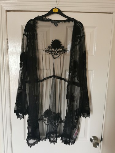 Primark Beach Cover Up Floral Kimono 