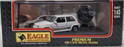 Renault 5 GT Turbo 1988 White 1:43 Universal Hobbies EXTREMELY