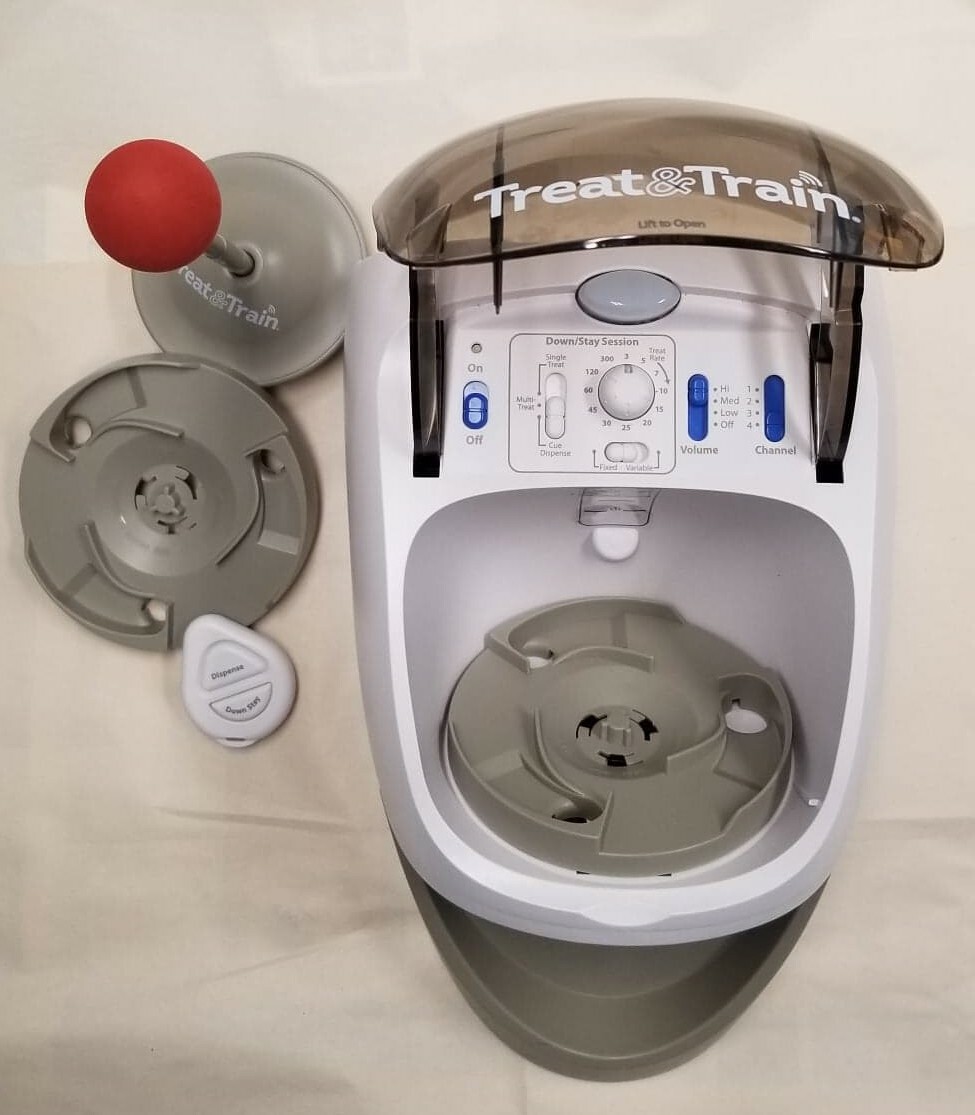 manners minder dog treat dispenser