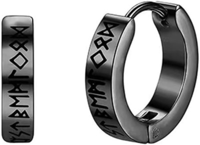 2 PCS Ohrringe Männer Edelstahl Herren Ohrringe mit Runen Schmuck, Deko, Keltisc