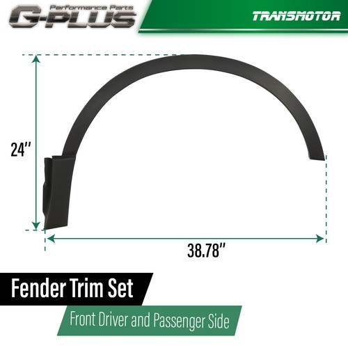 Fender Trim Set Fit For 2017-2022 Honda CR-V Front Driver and Passenger Side - Picture 4 of 13