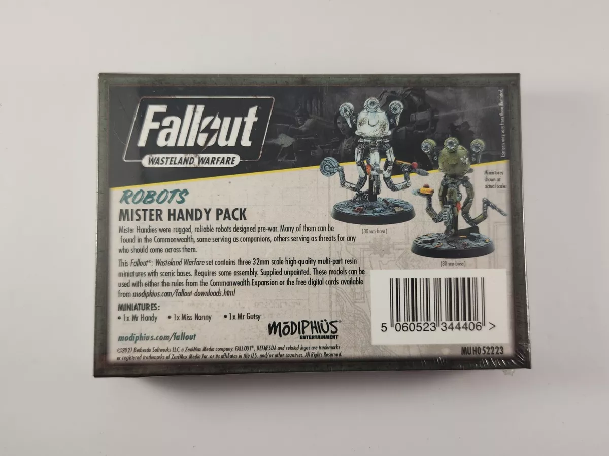  Modiphius Entertainment Fallout: Wasteland Warfare - Robots:  Mister Handy Pack : Toys & Games