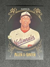 2021 Topps Allen & Ginter X Luis Garcia RC Rookie Black #76