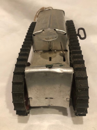 Vintage Marx Toys (Working) Climbing Tractor Wind Up Caterpillar Tracks - Picture 6 of 8