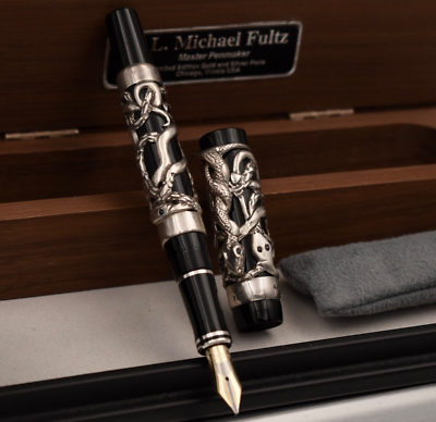 PARKER Duofold Snake L. Michael Fultz .925 Silver Limited Edition