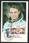 Soviet Russia 1978 space maxi card astronaut V.Rozhdestvenskyi