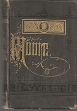 THE POETICAL WORKS THOMAS MOORE FRANCIS WALLER P. F. COLLIER 1879 ANTIQUE BOOK