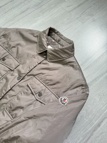 Authentic Women's MONCLER Camicia Down Puffer Jacket Coat Long Size 42 fits ~M - Picture 15 of 15