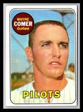 1969 Topps #346 Wayne Comer VG or Better